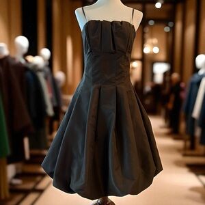 Beautiful Brown BCBG Max Azaria Strapless  Dress SZ2 Like New